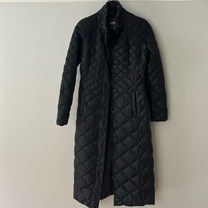 Women’s north face black parka